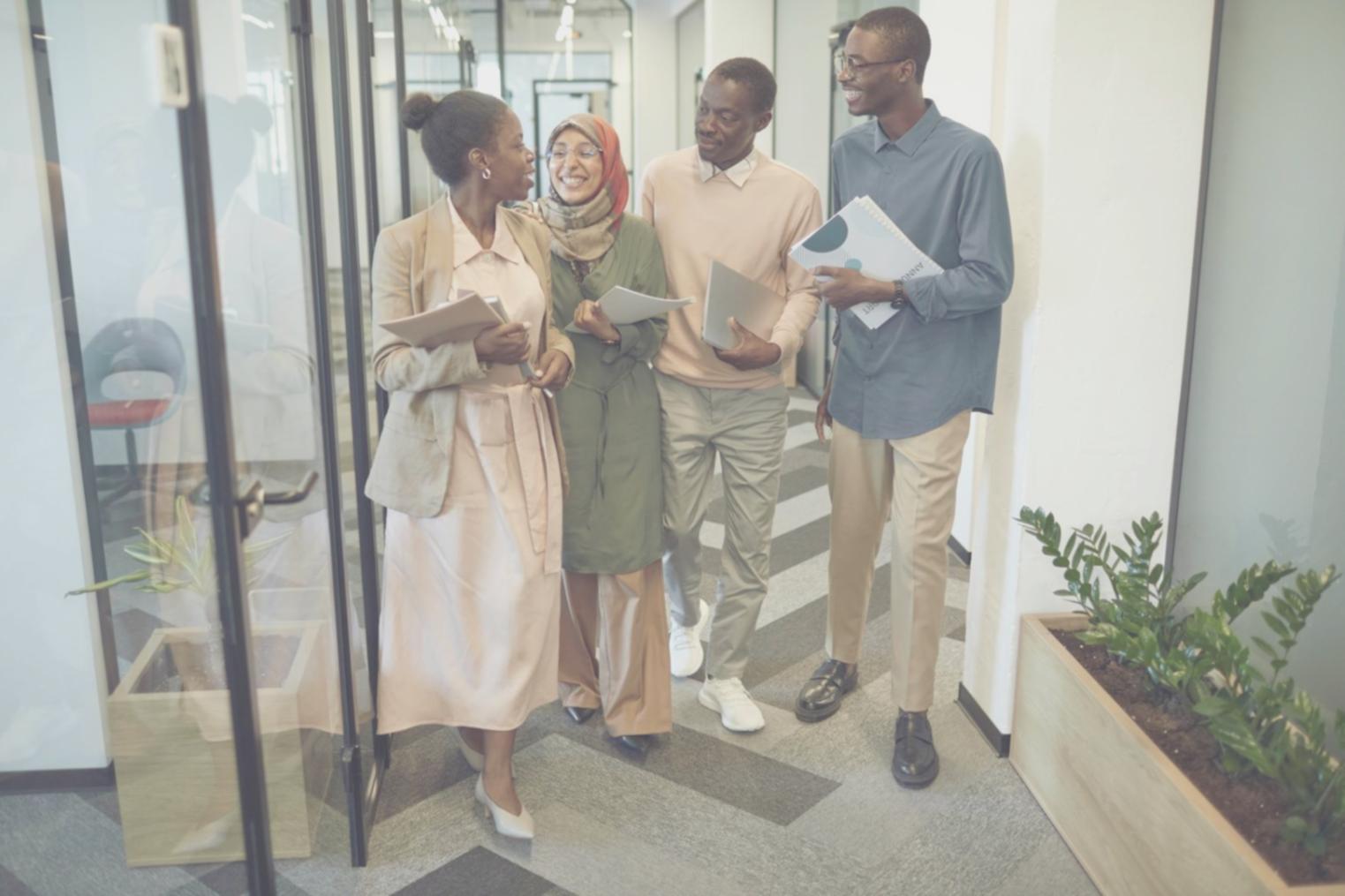 Studenti durante una sessione di formazione legale